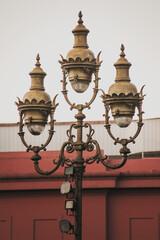 Fototapeta na wymiar Elegant street lamps
