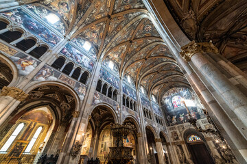 Parma cathedral and baptistery, Italy
