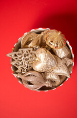 golden christmas decoration