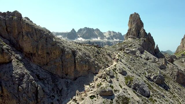 Dolomites Val Gardena Mountain
