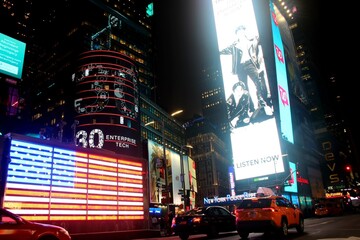 light at night New-york 