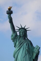 Fototapeta premium statue of liberty city