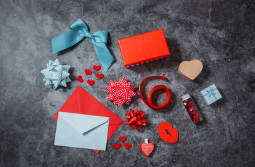 gift box with ribbon