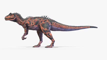 3d rendered illustration of an Allosaurus