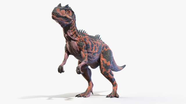 3d rendered illustration of an Allosaurus