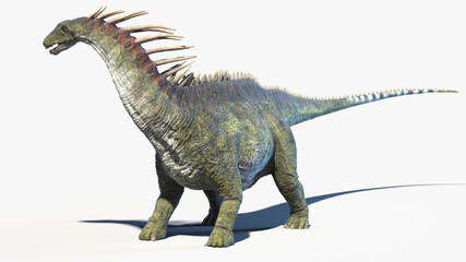 3d rendered illustration of an Amargasaurus