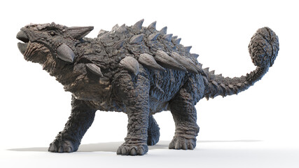 3d rendered illustration of an Ankylosaurus