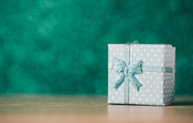 blue gift box