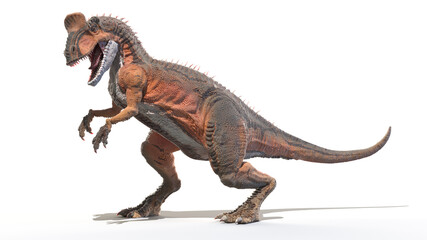 3d rendered illustration of a Cryolophosaurus