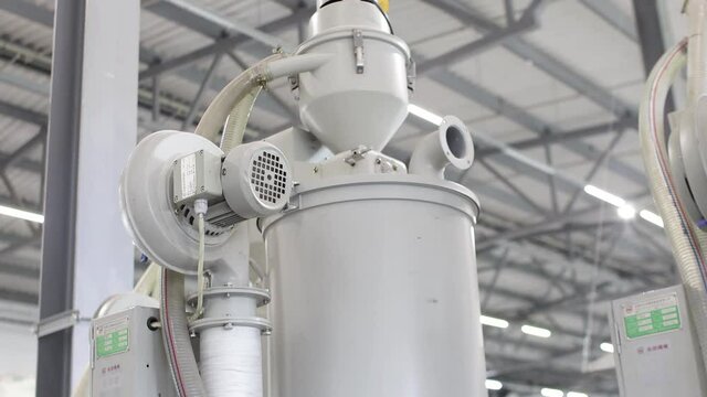 Technological process of polypropylene processing. Semi-dull polypropylene chips, PET chip recycling, PET polyester