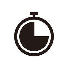 Time icon. Clock icon vector. Time vector icon symbol