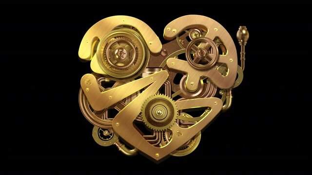 Heart-shaped mechanism