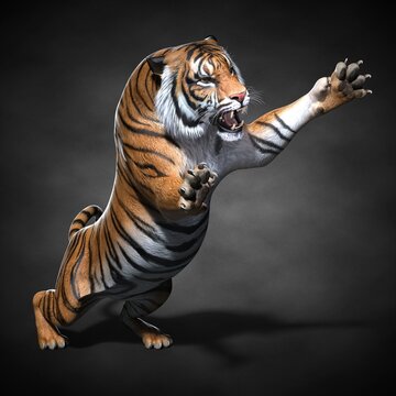 Tigre Animal 3D - Foto gratuita no Pixabay - Pixabay
