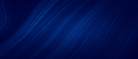 Dark blue color waves abstract background