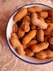 peanuts in a bowl