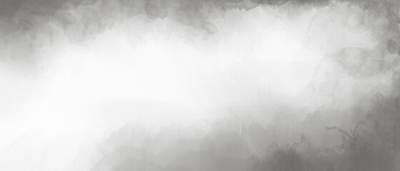 White and gray color abstract clouds background