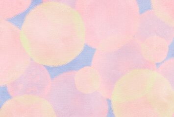 背景素材_水彩テクスチャ_ピンク