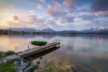 Hopfensee zum Sonnenaufgang