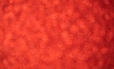 red background. Valentines day bokeh