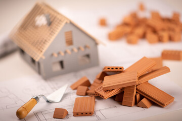 Bicks and project for construction industry