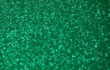 Obraz premium Green bokeh background. Background. Bokeh. Light. 