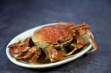 Yangcheng Lake hairy crab at Chinese restaurant