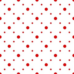 Multicolor polka dot naadloze patroon voor grafisch ontwerp... Universele polka dot textuur.