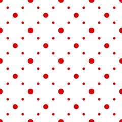 Behang Wit Multicolor polka dot naadloze patroon voor grafisch ontwerp... Universele polka dot textuur.