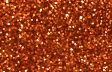Brown bokeh shiny light sparkle glitter background. Photo can be used for Christmas, New Year and all celebration backgrounds.