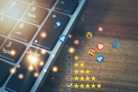 Enter key in the keyboard for confirmation of reviews, online trading, product preferences, interest in new products online.