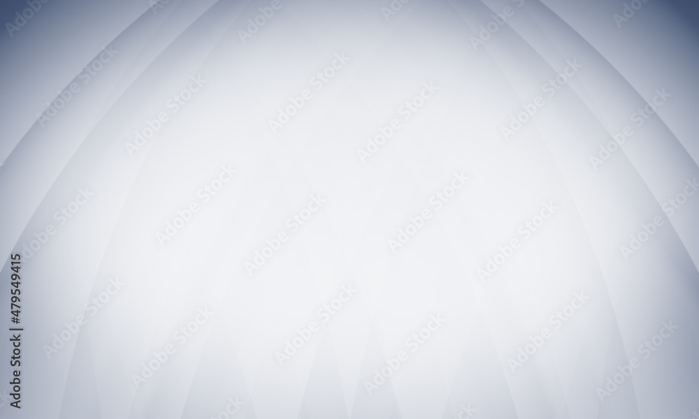 Wall mural abstract wave white and gray gradient geometric background. with space for concept design technology