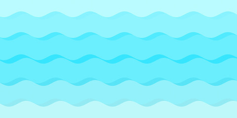 Blue white color wave pattern texture background. Use for design summer holiday concept.