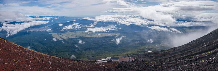 Views on Mount Fuji