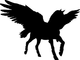 Pegasus Silhouettes Pegasus SVG EPS PNG