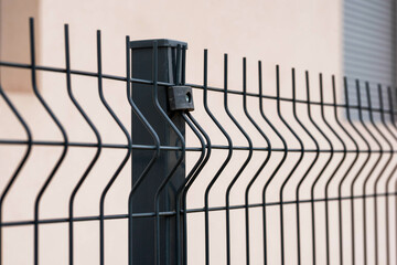grating wire industrial fence . Panel fence