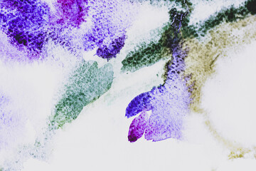 Watercolor on paper. Colorful ink. Acrylic ink. Art on paper. Abstract background.  colorful background for printing
