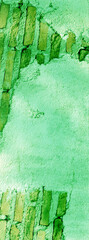blue, green, pastel stone wall