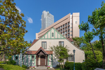 聖ルカ礼拝堂　聖路加国際病院　東京都中央区明石町