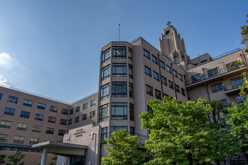 聖ルカ礼拝堂　聖路加国際病院　東京都中央区明石町