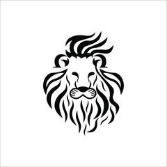 Lion vector illustration symbol icon