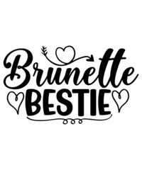 Friendship Svg Bundle, Friends Svg, Best Friends Svg, Besties to the Resties,Best Friends Bundle Svg, Svg files for cricut, silhouette file
