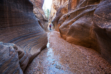 Slot canyon