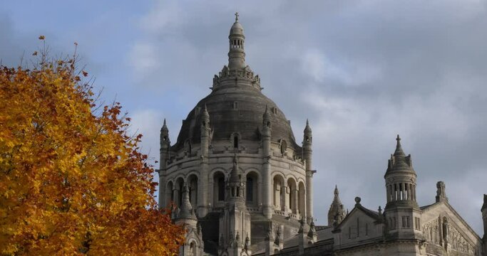 The Basilica Sainte Therese of Lisieux, Calvados department, France