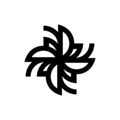 Abstract logo. Geometric abstract logos. Icon design