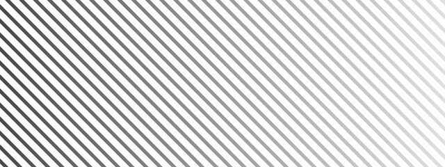 Diagonal line background. White stripe texture. Abstract neutral banner. Dynamic lines concept. Cover template. Vector illustration.