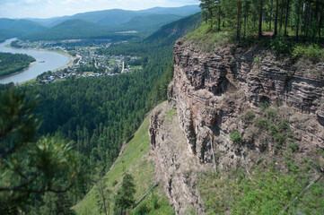 Shamanka, the rock of 33 heroes 