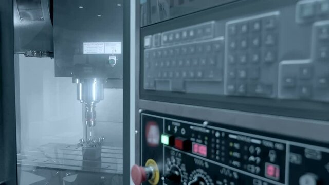 Complex of Coordinate Measuring Machines (CMM) are devices for precise contact measurements of objects and milling machine, according to the program, makes an exact part - all complex in one machine. 