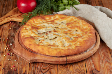 Traditional meat pie, Caucasus, Ossetian pie