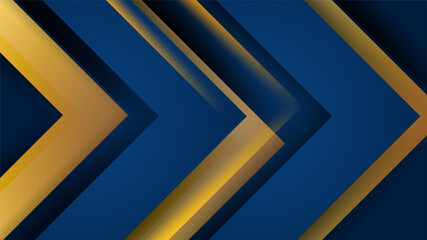 Blue gold background