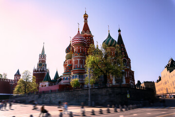 Obraz premium Saint Basil's Cathedral. Red Square, Moscow